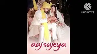 Aaj sajeya song |Actors-Alaya F&Taha Shah Badussha |Singer-Goldie Sohel|Wedding song|bollywood song|