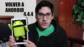 CÓMO VOLVER A LA VERSION ORGINAL DE ANDROID 4.4.4 EN LA TABLET SAMSUNG T560! | Serch Geek