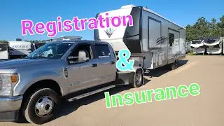 RV Transport: Registration & Insurance