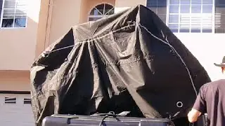 Team Obsidian   Outdoor Storage or Travel Cover, How Team Obsidian Cover Shields My Bikes