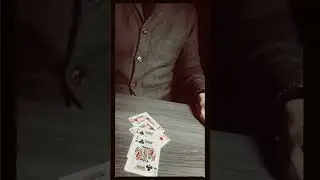 Vanishing Deck Mystery 👑 Only the Four Kings Survive | Close-Up Card Magic #Shorts#shortsfeed