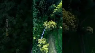 OOTY TOY TRAIN 🚂 Drone video !! Heritage Indian Railway #aerialshoot #drone #ooty #ootytrip