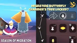 How to Unlock Migrating Butterfly Charmer's Tree - Season of Migration | Sky: Children of the Light