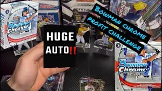 2025 Bowman Chrome Profit Challenge HUGE AUTO PULL 