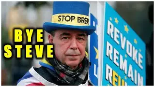 &rsquo;Stop Brexit&rsquo; Steve Bray Seeks Political Asylum Outside UK 😂