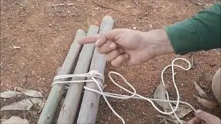 Como fazer a amarra de Trip&eacute;   Tutorial