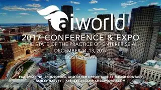 AI World Conference and Expo 2017