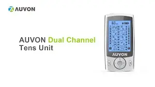 How to use AUVON Dual Channel TENS Unit ? | 20 Modes| 2