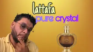 New lattafa pure crystal perfume review 
