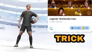 LEGEND TRICK IN LEGEND WORLDWIDE CLUBS | PES 2021 MOBILE