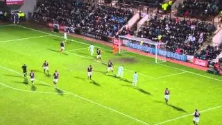 Ryan Stevenson Own Goal, Hearts 0-4 Celtic, 28/11/2012