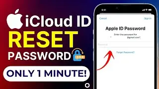 iCloud Password Reset 2025 🔓 | Forgot Apple ID? No Email, No Phone, No Problem!