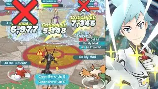 6*EX Anniversary Steven & Rayquaza Sync Nuke Build Off-Type 1500p Master Mode | Pok&eacute;mon Masters EX