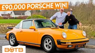 &pound;90,000 Classic Porsche Winner In Edinburgh! BOTB Car Winner
