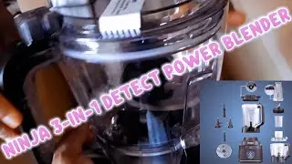 Ninja TB401UK 3-in-1 Power Blender Unboxing &ndash;1200W Beast with Food Processor & Dough Blade!