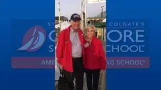 Steve and Doris Colgate at the 2015 Boat Show in Annapolis