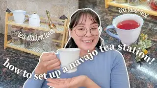 Создайте уютную чайную станцию ​​навахо вместе со мной☕✨ | Чайные смеси навахо, декор кухни и дег...