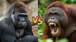 Gorilla vs Orangutan: Who Truly Rules the Great Apes?