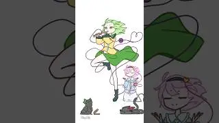 강풍 올백머리 [Touhou/Koishi/Satori/Utsuho/Rin]