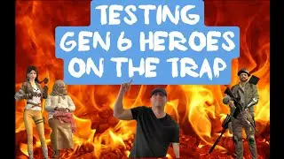 Testing Gen 6 Heroes on the Trap - State of Survival #StateofSurvivalTips #Pyrosworld #TheTrap #SoS