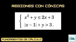 REGIONES CON CÓNICAS || FUNDAMENTOS DE CÁLCULO
