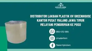 Jual Plastik UV Insecnet Paranet Gully Hidroponik Springklip Terpal Lakban UV Weedmat Selang Irigasi