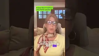 Kristen Baird-Goldman is live today &mdash; TEFOS25.com