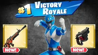 Fortnite Power Ranger Blue Challenge NEW SKIN!