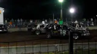 Clinton County IL demo derby. Carlyle