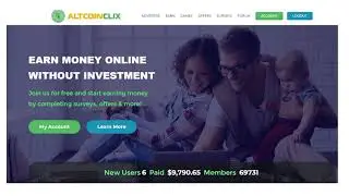 ALTCOINCLIX - Earn Money Online Daily over $200 with Altcoinclix