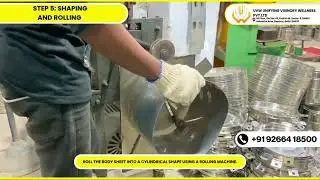 How Dressing Drums Are Made | Stainless Steel Dressing Drum Manufacturing Process in India