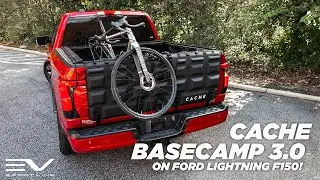 Ultimate Ford F-150 Lightning EV Tailgate Bike / Board / Ski / Kayak Pad - Cache Basecamp 3.0 Cover