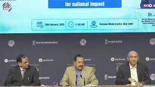Press Conference by Union Minister Jitendra Singh on the Launch of the BIRAC-RDI Fund