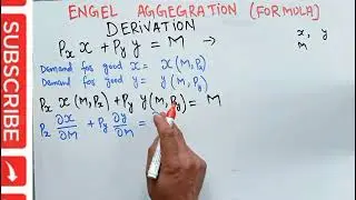 Engel aggregation formula derivation