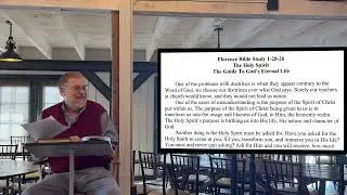 The Holy Spirit, the guide to God's eternal life.  (part 1)