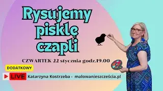 Pisklę czapli ołówkiem – rysunek, który przygotowuje do malowania