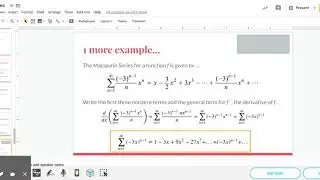 Power Series - Google Slides