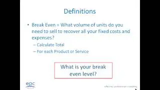 Increasing Your Profitability