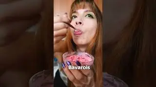 Bavarois. S&oacute;lo 3 ingredientes 😜#bavarois #asmr #mousse #soft #dessert #postre