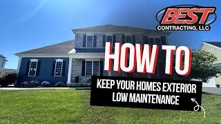 HOW TO: Keep your homes exterior low maintenance!