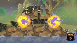 Worms Reloaded - PC - Back with a Bang official video game launch trailer HD