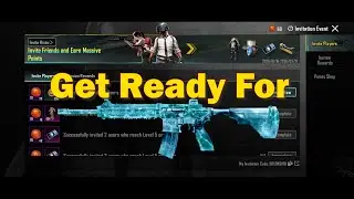 BGMI Invitation Event & M416 Glacier Return