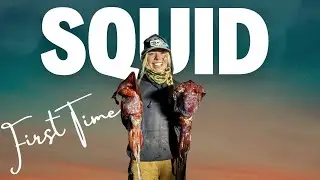 Squid Fishing With Jim Kinsey @ Advanture Hunter TV  {Catch & Clean}