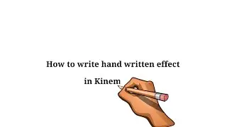 Image drawing | Kinemaster Tutorial | Writing effect video | How to create a drawing videos