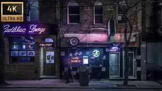 Late Night Jazz | Relaxing Instrumental Jazz Music | Cityscape 4K ULTRA HD