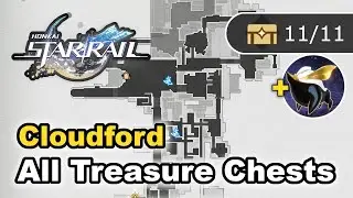 Cloudford - All Treasure Chest Locations (Chests & Warp Trotter) - Honkai Star Rail