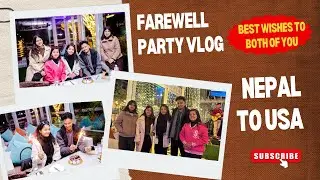 Farewell meet up || Congratulations both of you for your new journey ❤️