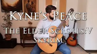 Kyne's Peace - The Elder Scrolls V: Skyrim on Guitar
