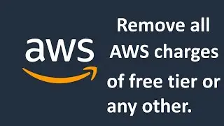 Remove AWS free tier or any other charges in one step. AWS | AWS Support
