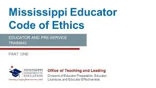 SPE304 - MDE Code of Ethics Part 1